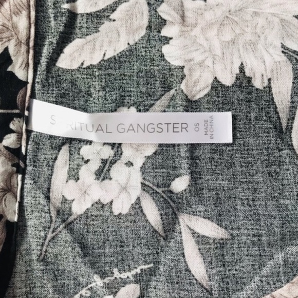 📌Spiritual Gangster Maya boho floral kimono - Picture 4 of 7